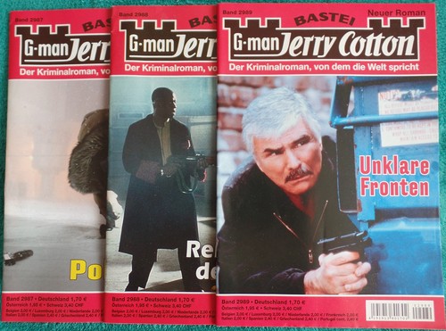 10x bastei man jerry cotton - jerry,