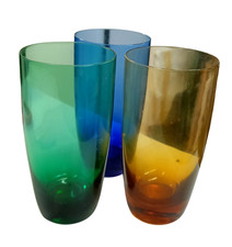 Vintage Longdrinkgläser 3er