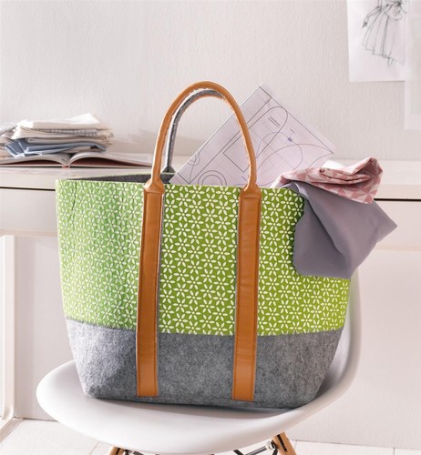 Damen tasche aus filz - tasche, filz,