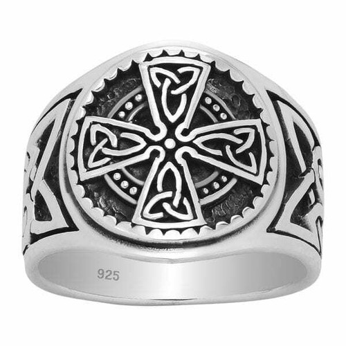 Celtic cross silver - cross,