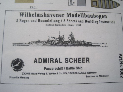 Admiral scheer panzerschiff - admiral,