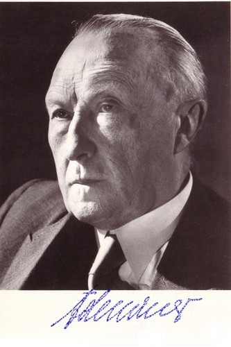 Konrad adenauer autogramm - konrad, ++autogramm++