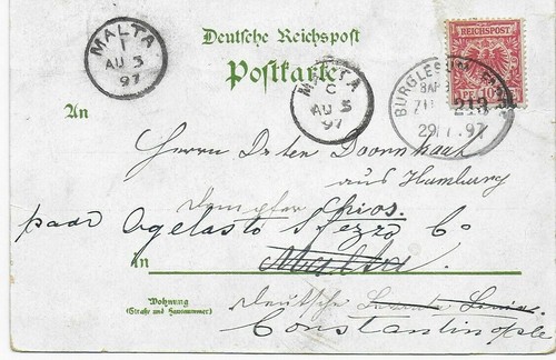 Ansichtskarte vegesack 1897 - ansichtskarte,