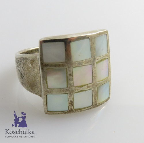 Großer 925er silber - großer, ring