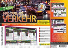 Info-Tafel-Set Verkehr |