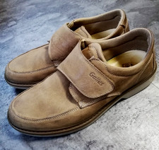 Gallus Bequeme Halbschuhe  Leder Schuh Shock Absorber  EU 42 Braun  Klett Herren