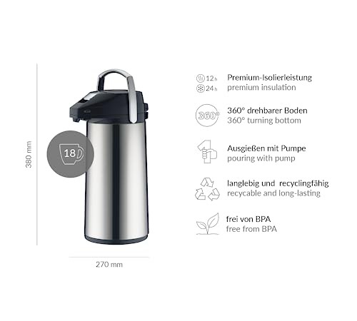 Alfi getränkespender 2l - getränkespender, 2.2l