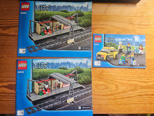 LEGO CITY: Bahnhof (60050) mit original Bauanleitungen ohne OVP,  gebraucht