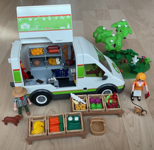 Playmobil Country Hofladen - Fahrzeug  70134 vollständig mit  Extrateilen