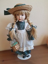 Künstlerpuppe, Porzellan, Puppe, Sammelpuppe, Nostalgie, Vintage