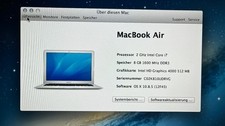 Apple MacBook Air A1466 33,8 cm (13,3 Zoll) Laptop