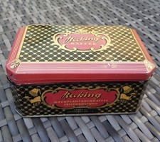 Alte Blechdose Becking Kaffee Hamburg Hochplantagenkaffee Catharinenstr.