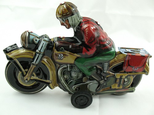 Blechspielzeug motorrad - blechspielzeug,
