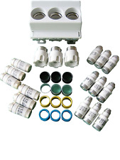 D02 Sicherungssockel + Kappen