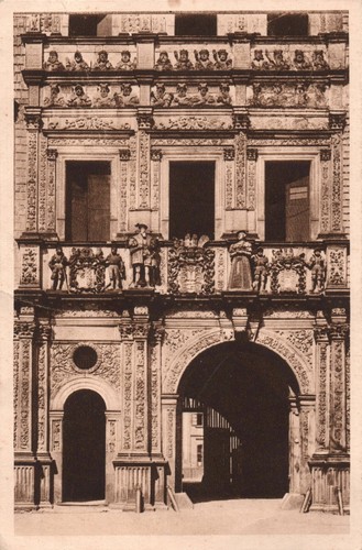 Brieg piastenschloß - ak, brieg,