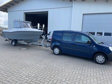 motorboot kajütboot mit trailer