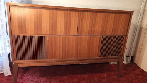 Vintage musiktruhe weltfunk - vintage,