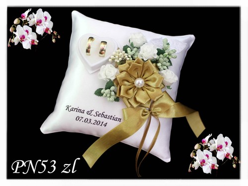 Exklusive ringkissen mit name - exklusive,