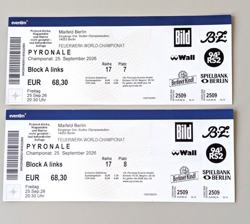 Pyronale berlin maifeld - maifeld,