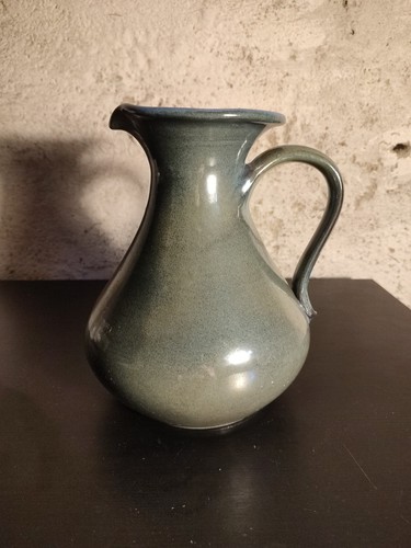 Vintage keramik krug vase - vintage,