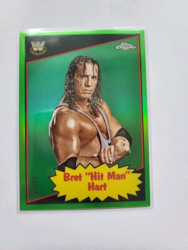 2025 wwe chrome bret hit - wwe, man"