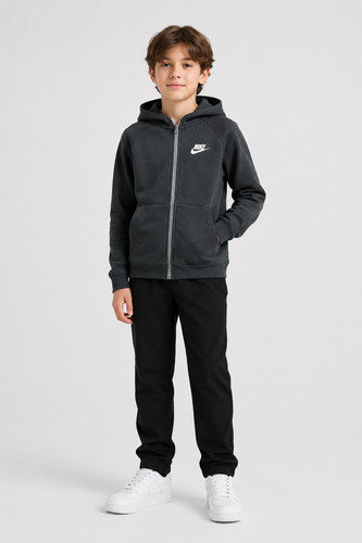 Nike zip hoodie schwarz - schwarz, –