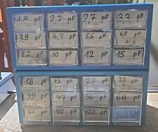 230x NOS Philips Class 1 Mini Keramik Kondensator 1pF-120pF 100V Sortiment E40#D