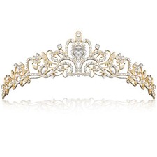 Tiara-Kristallkrone mit