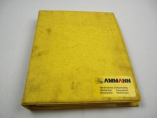 Ammann AC 70 90 Walzenzug Compactor Betriebsanleitung Ersatzteilliste 1994