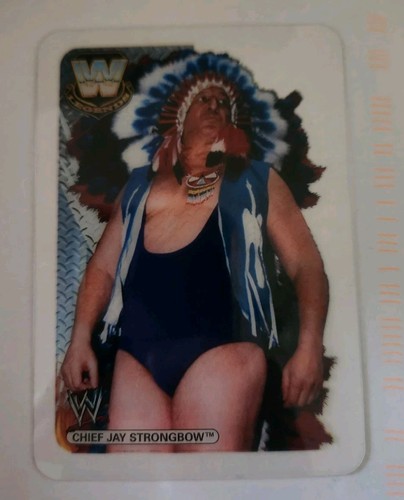 Wwe lamincards chief jay - wwe,