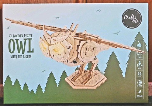 Natur holz 3d puzzle - 3d-puzzle, "