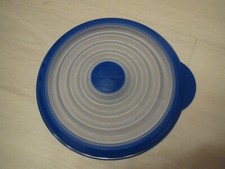 Tupperware Deckel Bungee dukelblau-klar ca Ø17,6cm 5376