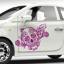 Aufkleber Totenkopf Totem