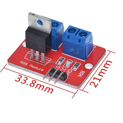 Irf520 mos fet driver - irf520,