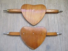 2 Herzchenlehnen für Faltboot