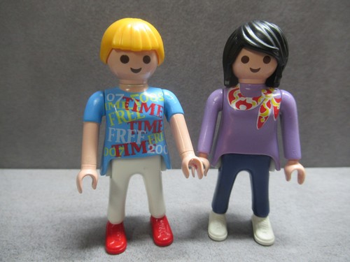Playmobil figuren 2x moderne - playmobil,