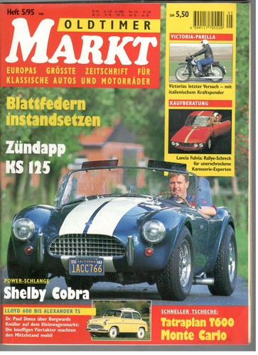 Oldtimer markt heft 1995 - oldtimer-,