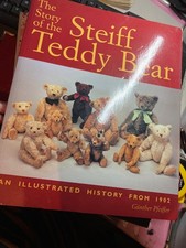 Steiff teddy bear illustrated - bear,