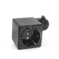 CLE Steckdose schwarz für Stromschiene Staff Erco Hoffmeister Eutrac SLV Lival U