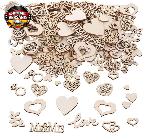 398 stück hochzeit deko - 398,