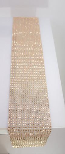 Tischband diamant rosa kupfer - diamant,
