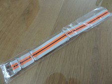 Davosa Ternos GMT Polar - Luca Tribondaeu - Durchzugsband - Weiß/Orange - 22mm