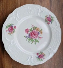 Rosenthal Selb Bavaria SANSSOUCI Elfenbein Teller Durchmesser 26cm mit Goldkante