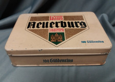 Blechdose Zigaretten Haus