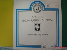 Schaubek/KABE  Vordruckseiten DDR/BRD verschiedene Jahre