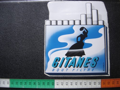 Gitanes aufkleber zigaretten - aufkleber,