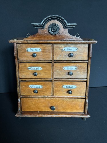 Antiker gewürz schrank - antiker,