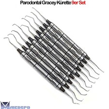 Parodontal Kürette Gracey Zahnfleisch subgingivalen Zahnreinigung Sonde Dental