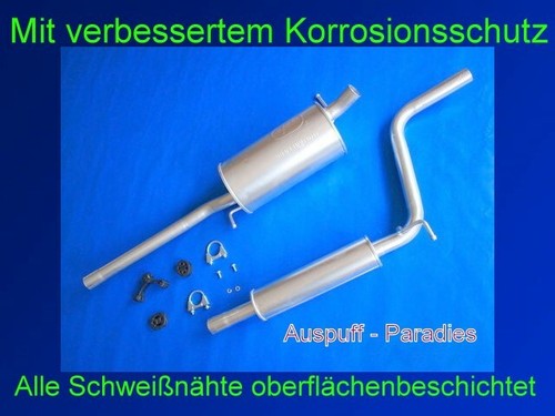 Abgasanlage auspuff für - abgasanlage, vw