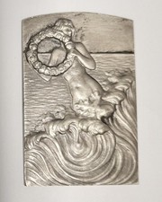 Alte Medaille Plakette